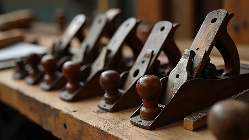 Antique woodworking tools