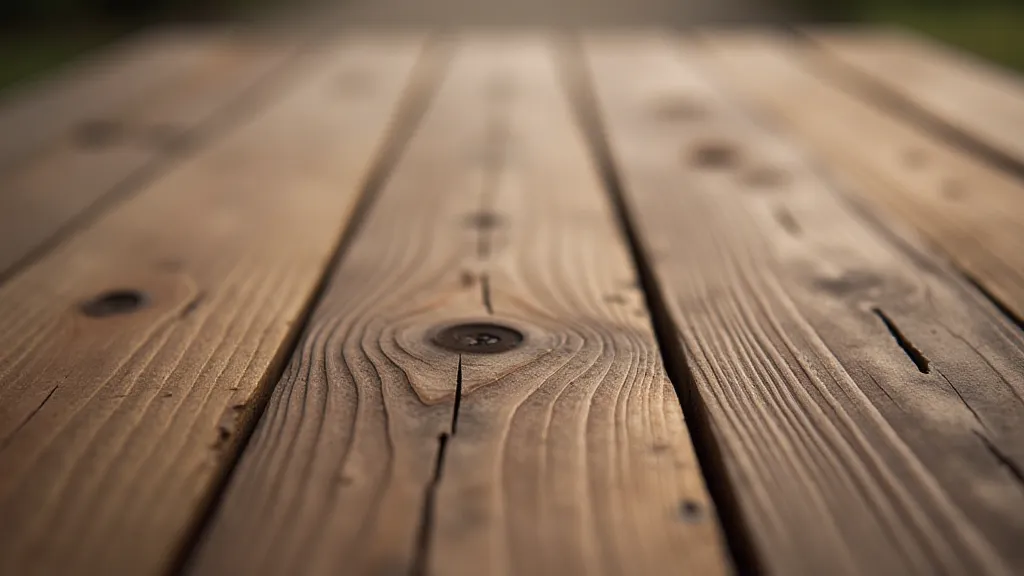 Detailed view of cherry wood grain