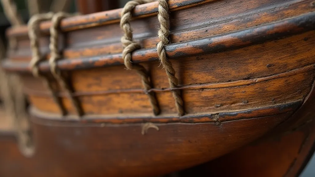 Weathered hull detail